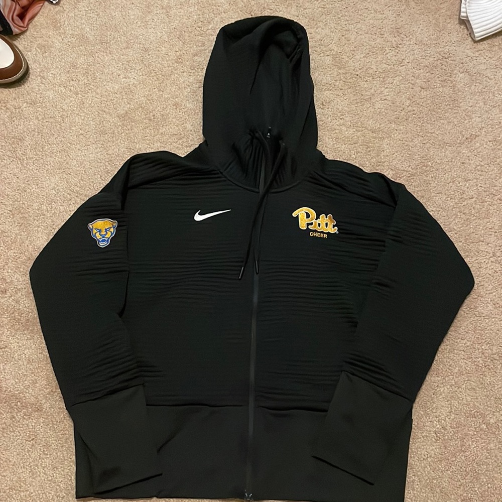 Nike Pitt cheer custom dry-fit jacket size XS